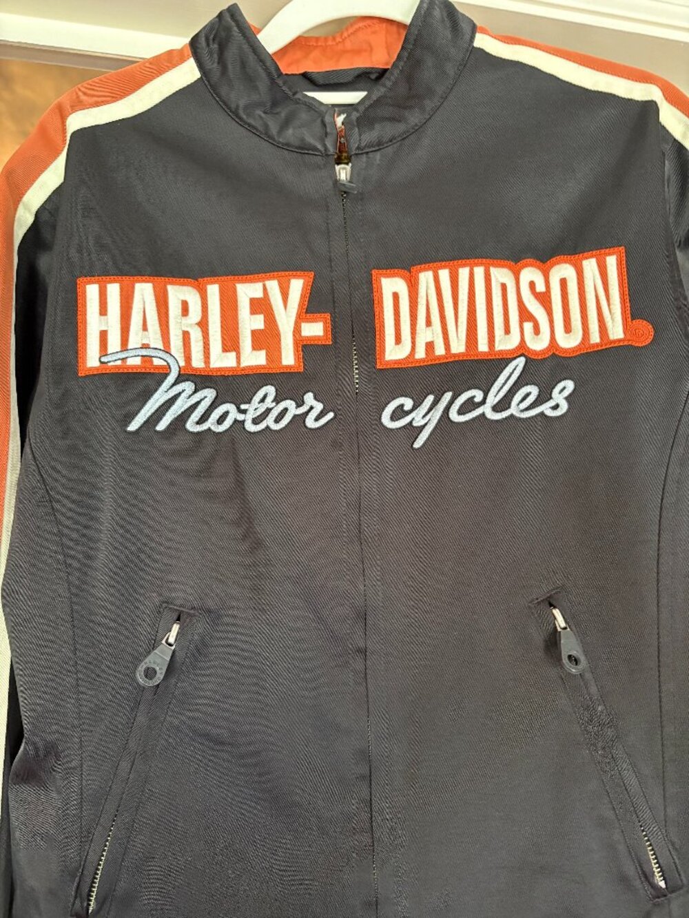 NWOT Vintage Y2K Harley Davidson Women's Motorcycle Biker/Moto Jacket. Size M